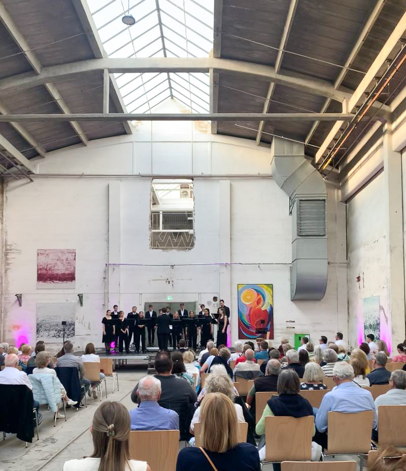 Impressionen der Ausstellung in der Alten Spinnerei Mainleus